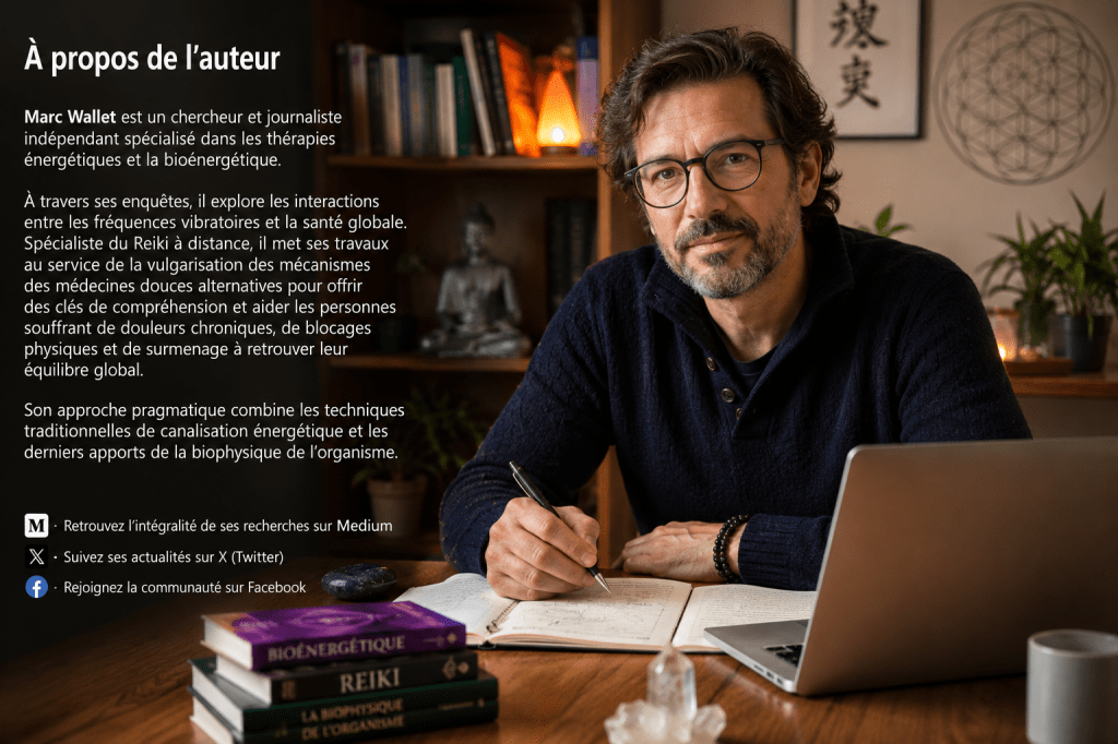 Marc Wallet chercheur independant mettant en avant des soins pour les animaux par la medecine douce alternative